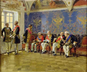 Warten auf eine Audienz, 1904