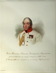 Porträt von Graf Nikita Ivanovich Dondukov-Korsakov (Aus dem Album der Kaiserlichen Leibgarde)