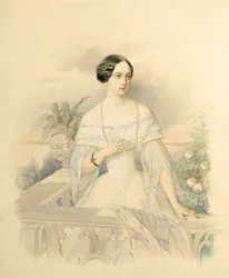 Porträt der Großherzogin Olga Nikolajewna, 1846