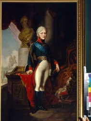 Porträt von Kaiser Alexander I. von Russland