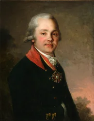 Porträt von Alexander Dmitrijewitsch Arsenjew, 1796-1797
