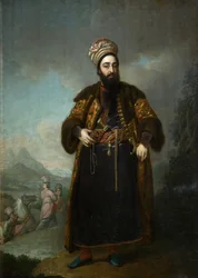 Porträt von Murtaza Kuli Khan, 1796