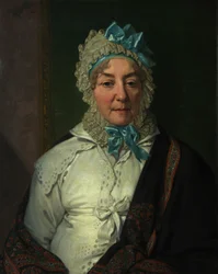 Porträt von Jekaterina Alexandrowna Arkharova, 1820