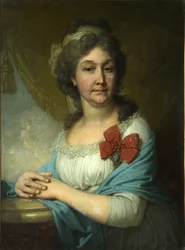 Porträt der Baronin Varvara Vasilyeva, 1800