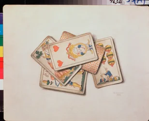 Spielkarten, Stillleben