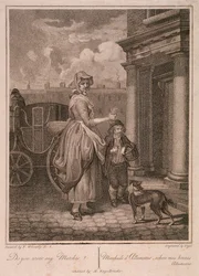 Wollen Sie Streichhölzer, Rufe von London, ca. 1794