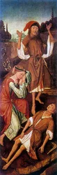 Adam und Eva weinen über den Körper von Abel, um 1440-1495
