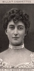 Ihre Majestät die Königin von Norwegen. 1908