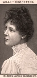 Ihre Königliche Hoheit Prinzessin Adolphus von Schaumburg-Lippe, 1908