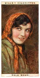 Pola Schauspielerin 1894-1987, polnische Schauspielerin, 1928