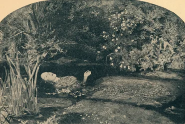 Ophelia, ca. 1852
