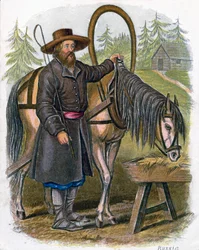 Russischer Bauer, 1809