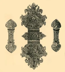 Silberne Buchverschlüsse, 1881