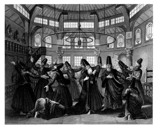 Der Tanz der Derwische, um 1870