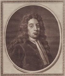 Porträt des englischen Admirals George Byng