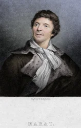 Jean-Paul Marat 1743-1793, Arzt, Wissenschaftler und politischer Theoretiker, ca. 1830
