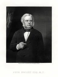 John Bright, britischer Radikaler und liberaler Staatsmann, 19. Jahrhundert