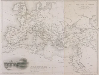 Das Römische Reich, ca. 1850