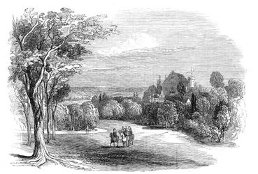 Schloss Rosenau bei Coburg - nach der Zeichnung Seiner Königlichen Hoheit Prinz Albert (1845)