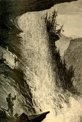 Unter den Catskill-Fällen, 1874