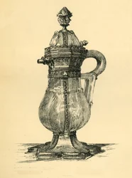 Kristallflasche, 14. Jahrhundert (1881)