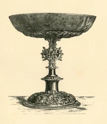 Silberne Tazza, frühes 17. Jahrhundert, 1881