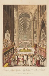 Die Krönung von König Wilhelm IV. und Königin Adelaide
