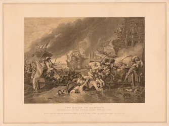 Die Schlacht von La Hogue
