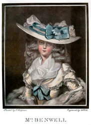 Porträt von Mary Benwell, c1785, 1901