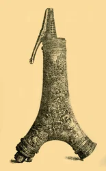 Pulverflasche, ca. 1580-1600, 1881