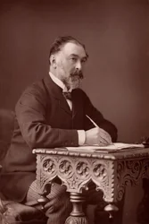 Frederick Harrison (1831-1923) englischer Jurist und Positivist