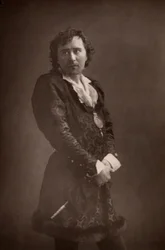 Herbert Beerbohm Tree (1853-1917) englischer Schauspieler-Manager
