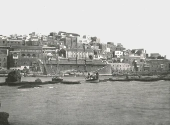 Blick vom Meer, Jaffa, Palästina, 1895