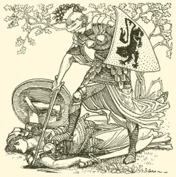 Aus Spensers Faerie Queene (Stich)