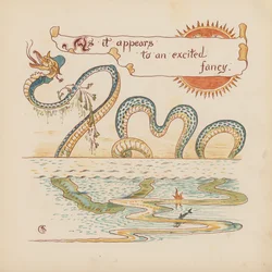 Illustration für Pothooks and Perseverance von Walter Crane