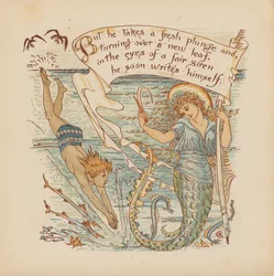Illustration für Pothooks and Perseverance von Walter Crane