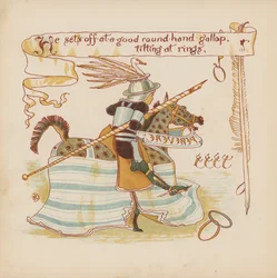 Illustration für Pothooks and Perseverance von Walter Crane