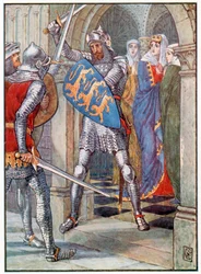 Der Kampf im Vorzimmer der Königin