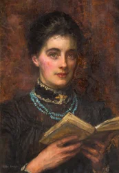 Porträt der Frau des Künstlers, 1895-1910