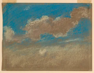 Wolken am blauen Himmel