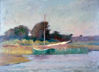 Einsames Boot, ca. 1868-1917