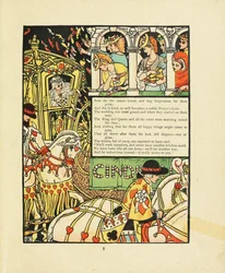 Illustration für das Märchen Aschenputtel