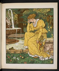 Illustration zum Froschkönig