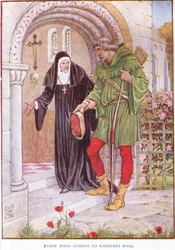 Robin Hood kommt zur Kirkley Hall, ca. 1920