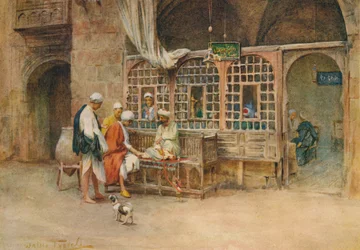 Ein Kairener Café