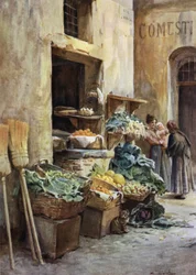 Gemüsehändlerladen, Italienische Riviera
