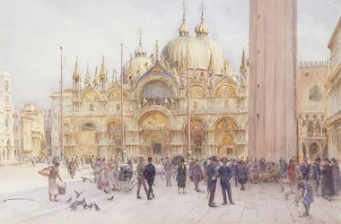 Markusplatz, Venedig