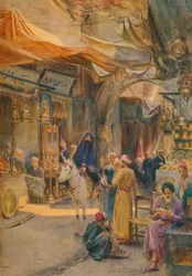 Der Khan Khalil, Kairo, um 1905, 1912