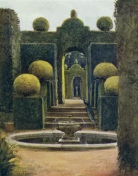 Der New Forest: Im Brokenhurst Park Garten