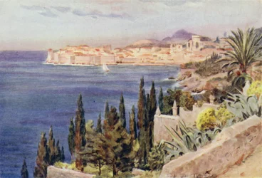 Jugoslawien: Die Bucht von Dubrovnik